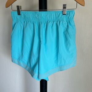 Athletic Works Women's Aqua Blue Athletic Shorts